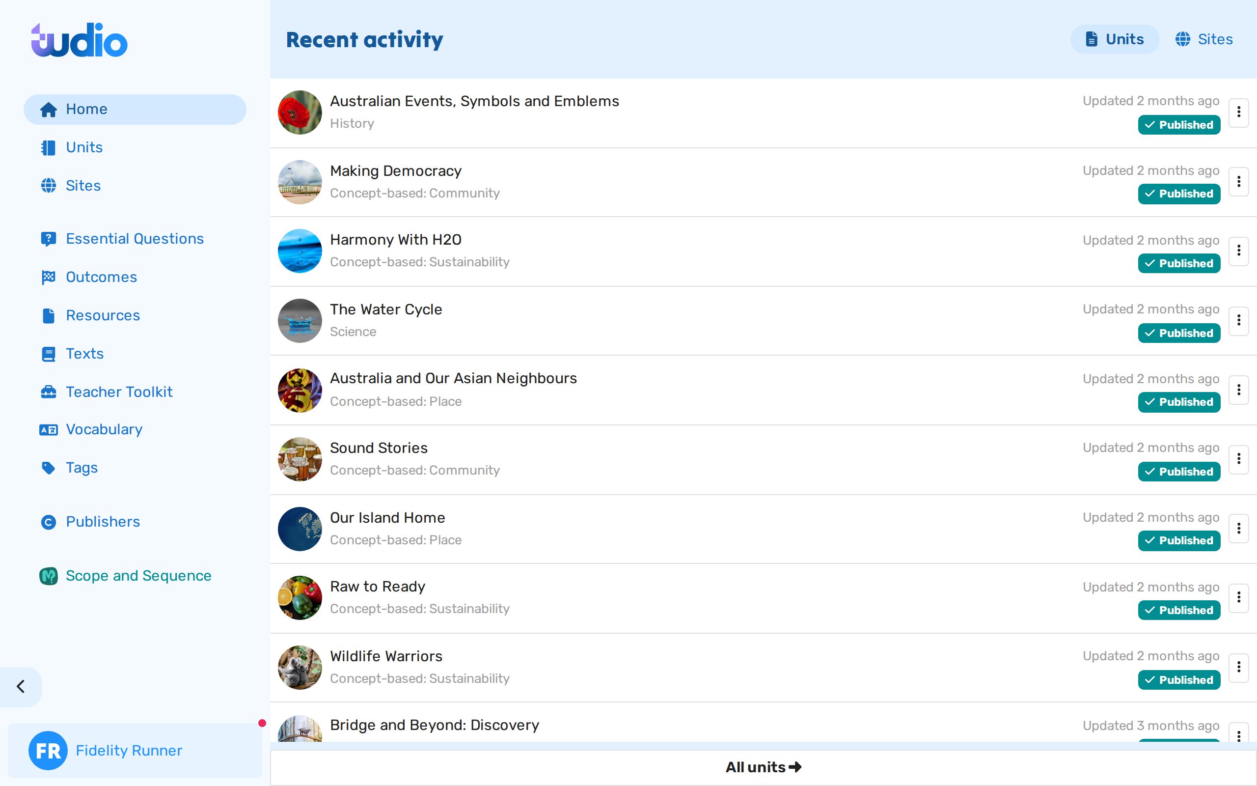 Screenshot of tudio.com